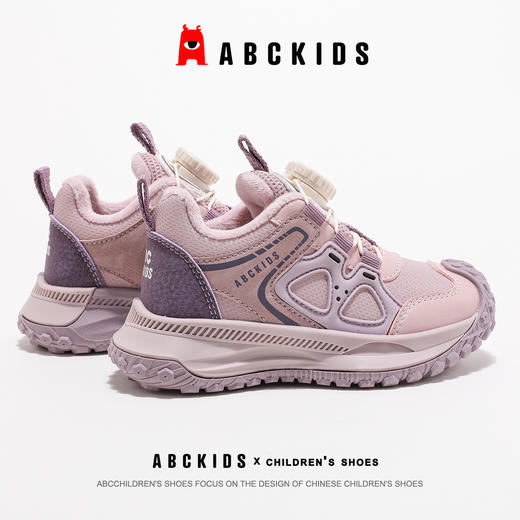 ABCkids童鞋女童加绒运动鞋冬季儿童鞋子二棉鞋女孩童鞋保暖棉鞋 商品图11