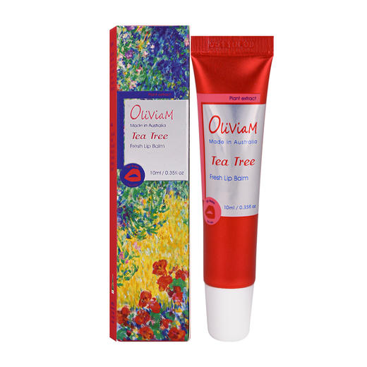 澳大利亚进口 · Oliviam茶树鲜萃润唇膏10ml｜品牌直发 商品图0