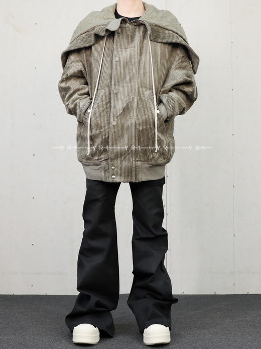 Rick Owens Drkshdw | 灯芯绒轰炸机外套 商品图3