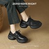 ZHR则则真皮时尚经典英伦单鞋女2024新款轻便耐穿百搭显高小皮鞋 商品缩略图7