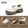 ZHR则则真皮时尚经典英伦单鞋女2024新款轻便耐穿百搭显高小皮鞋 商品缩略图2
