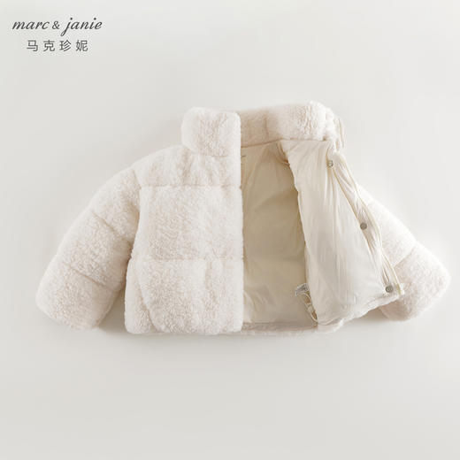 马克珍妮女童超轻加厚立领羽绒服2024秋冬新款241602 商品图2