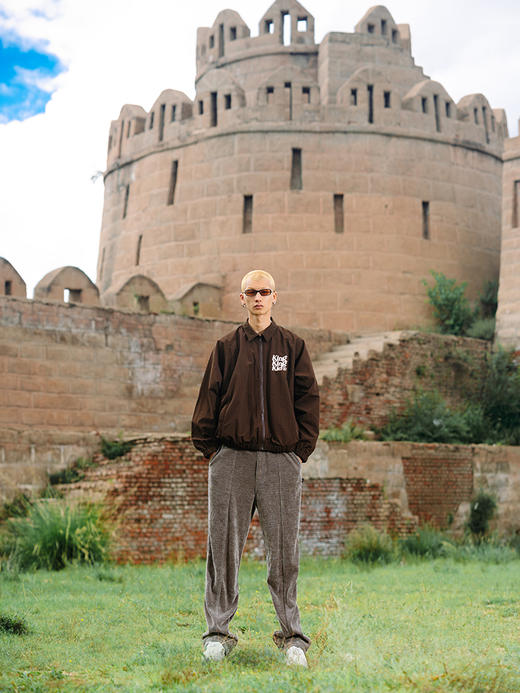 BK2024秋季KKK尼龙翻领教练夹克外套 商品图4