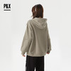 P&X设计师女装冬季长袖户外运动连帽加绒短款卫衣 824417171A 灰绿 商品缩略图4