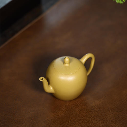 【青山特惠】宜兴 原矿黄金朱泥 美人肩.全手工紫砂壶 180cc 王文浩【高工】 商品图7
