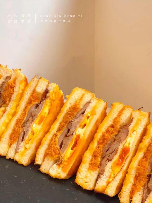 孜然猪排三明治 商品图3