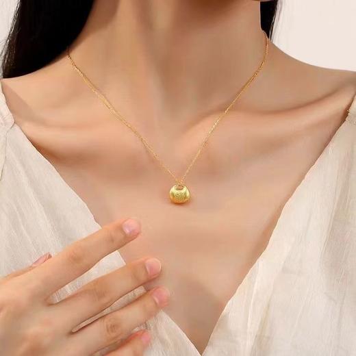 小胖福足金吊坠 商品图4