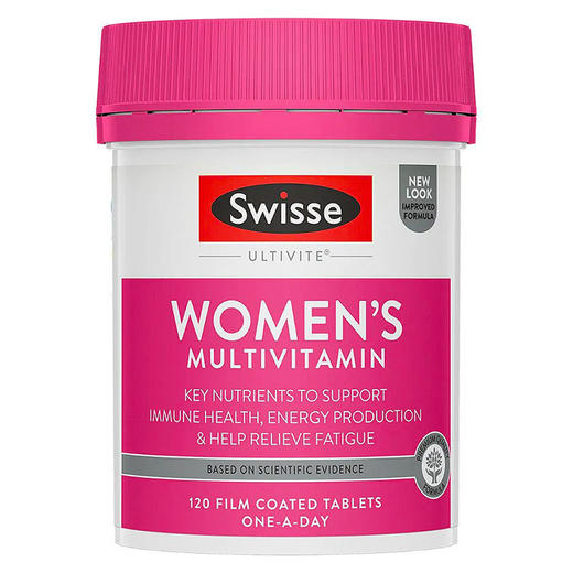 【香港直邮】澳洲进口 Swisse 女士/男士 复合维生素120片 新包装 商品图1