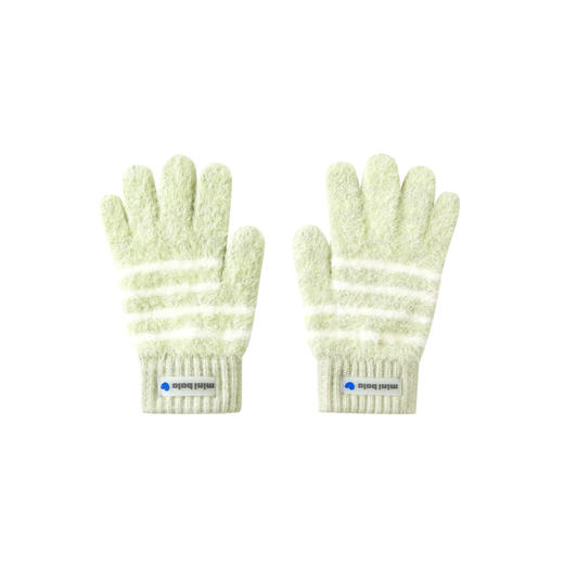 迷你巴拉冬季新款男女童厚实毛线手套宝宝百搭保暖手套 商品图4