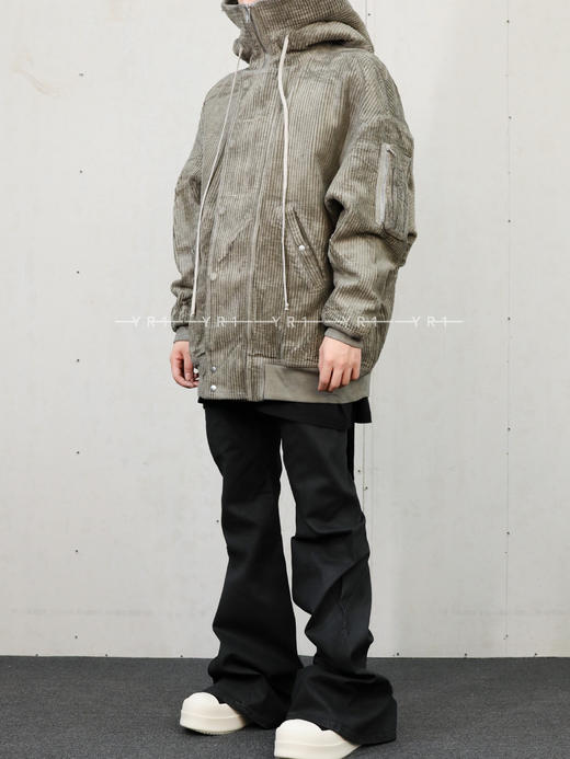 Rick Owens Drkshdw | 灯芯绒轰炸机外套 商品图2