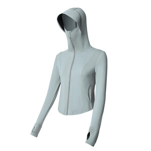 【1件顶6件！抵挡日晒强光】夏日必备，2024新款修身防晒衣女，黑胶帽檐防晒服，户外运动透气防晒外套。轻盈舒适，防晒抗UV，让你尽情享受户外阳光！ 商品图4