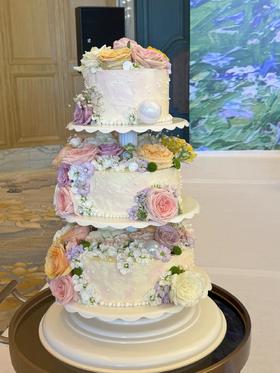 三层爱的誓言（提前2天预定）鲜花随机搭配