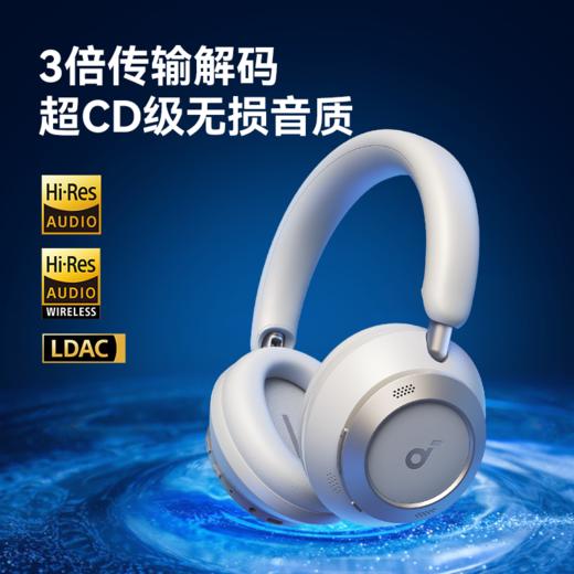 Soundcore声阔漫游SpaceOne Pro头戴式无线降噪蓝牙耳机游戏电竞耳麦新款A3062 商品图4