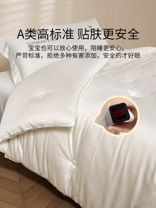 佳丽斯冬被子大豆纤维被加厚保暖A类正品旗舰店新款被芯四季通用 商品图5