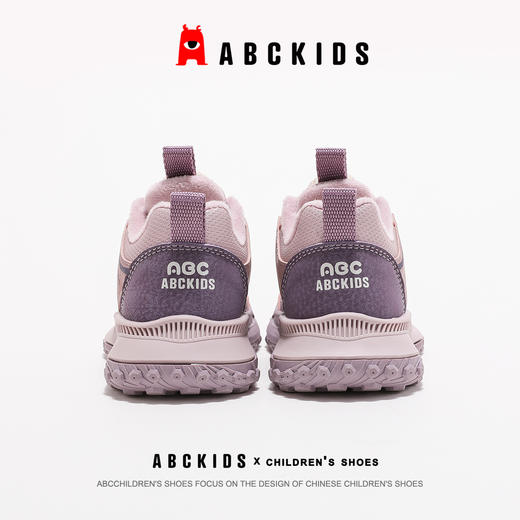 ABCkids童鞋女童加绒运动鞋冬季儿童鞋子二棉鞋女孩童鞋保暖棉鞋 商品图12