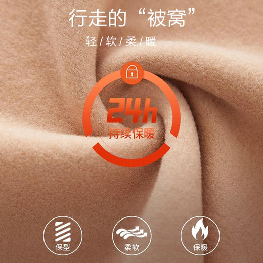 雅客优途秋冬新款圆领莱赛尔带杯保暖打底背心Y2413308 商品图2