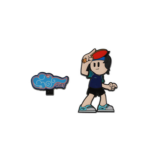 【游刃有“昱”】王曼昱款门票徽章AQAU117-3 商品图2