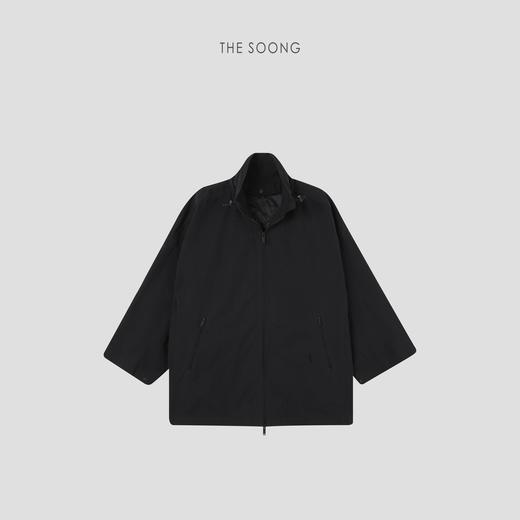 THESOONG"阿姆斯特"*100%匹马棉可拆卸护颈枕廓形风衣外套BWT5343 商品图2