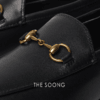 THESOONG"法式风情"进口小牛皮柔软透气百搭豆豆鞋HWXZ5447 商品缩略图3