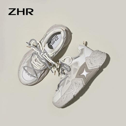ZHR情侣款老爹鞋2023新款时尚透气鞋子男厚底ins潮款爆款情侣鞋子 商品图7