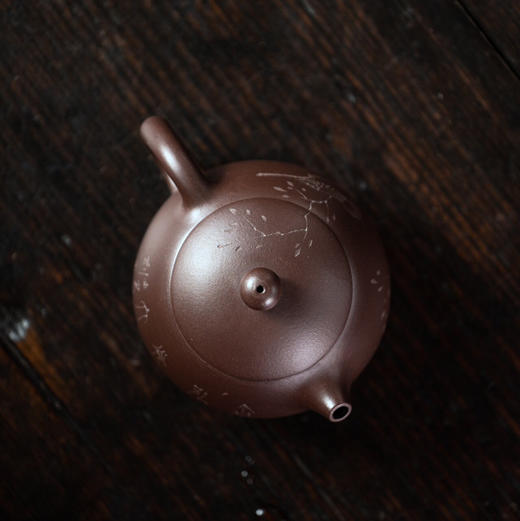 【青山特惠】宜兴 原矿紫泥 西施手工紫砂壶.170cc.喻永昊 商品图5