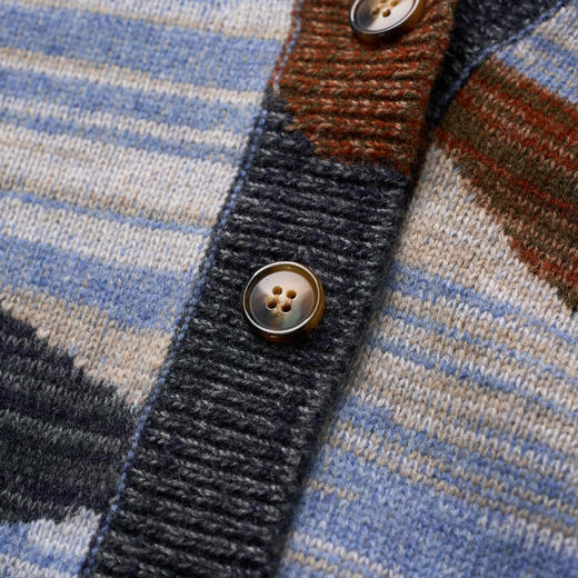 ROMI STUDIO“法式优雅”山羊 绒绵羊毛混纺宽松小香风外套RW24AS90480 商品图3