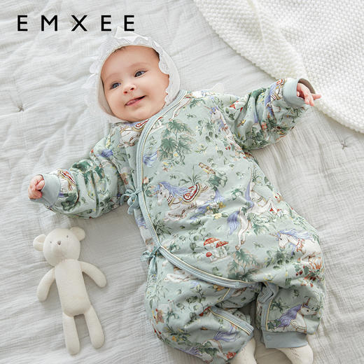 【宝宝服饰】EMXEE嫚熙婴童和式连身衣 商品图1