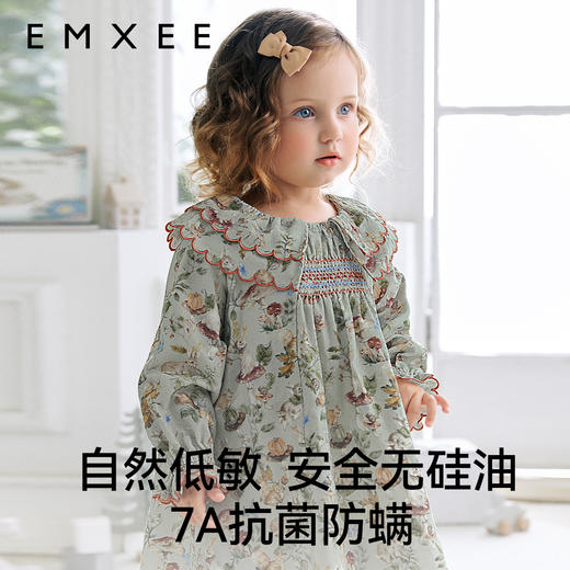 【宝宝服饰】EMXEE嫚熙女童连衣裙 商品图2
