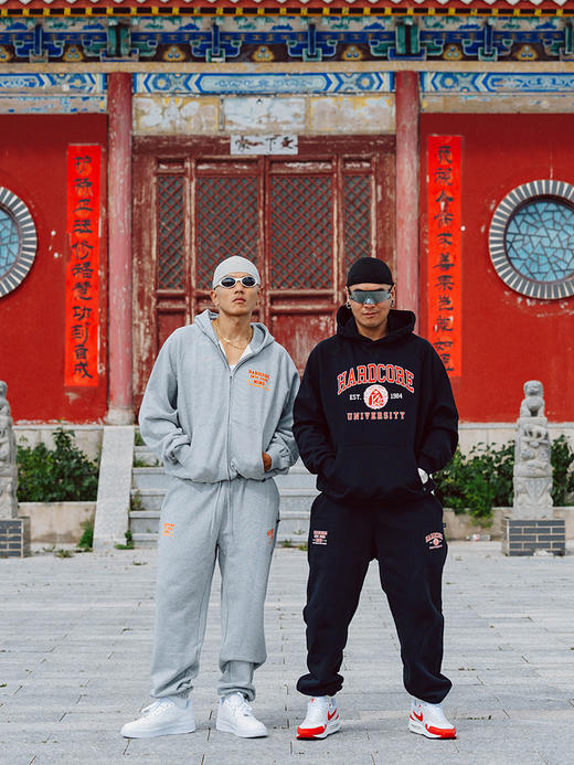 BK2024秋季硬核学院重磅纯棉运动休闲套装 商品图0