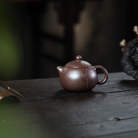 【青山特惠】宜兴 原矿紫泥 西施手工紫砂壶.170cc.喻永昊