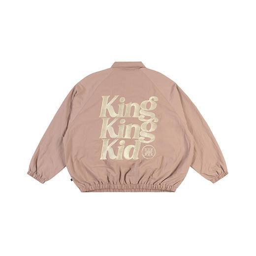 BK2024秋季KKK尼龙翻领教练夹克外套 粉色限定款 商品图1