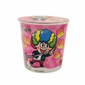 旺旺摇滚冻132g草莓味果冻旺仔儿童零食摇摇乐摇一摇果冻