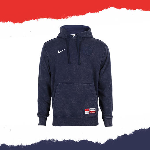 小李子NIKE耐克巴黎圣日尔曼套头连帽衫卫衣成人男FQ3005-410 商品图4