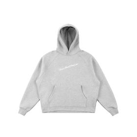 S.LAB | NASA系列灰色短宽插肩帽衫