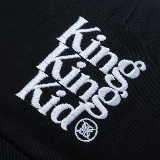 BK2024秋季KKK基础黑色刺绣平檐帽 商品图4