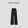 ROMI STUDIO“基础随性”高克重松紧窄腰头抽绳休闲裤 RW24AX80462 商品缩略图1