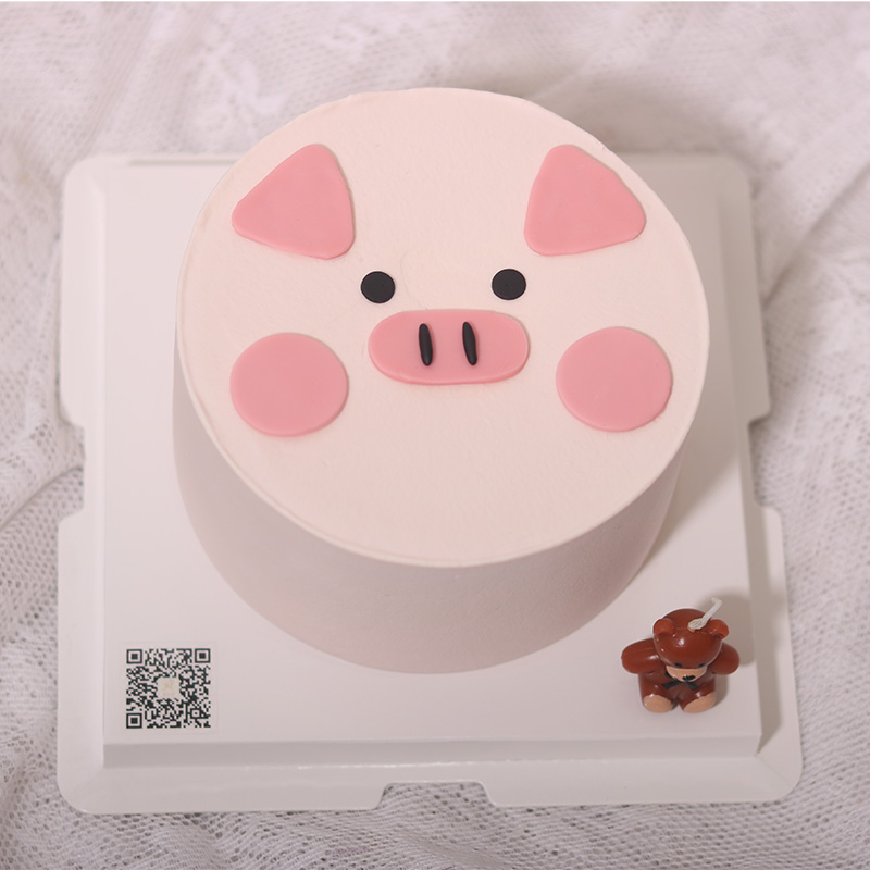 粉色猪猪蛋糕KC251