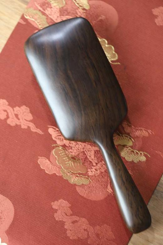 米马特别定制  保护头皮防静电！天然黑檀木气囊梳  可以用一辈子的气囊梳！ 商品图2