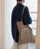 Nouvelles 格纹字母帆布袋 商品缩略图2