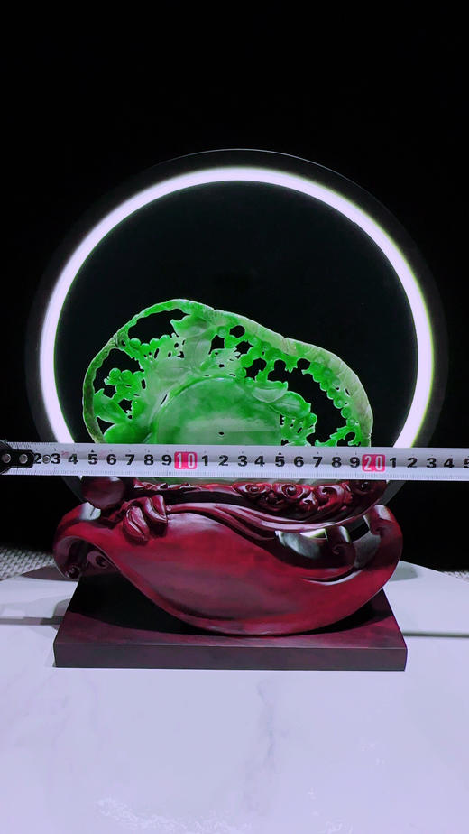 620336翡翠摆件【枝繁叶茂 发财树】 商品图2