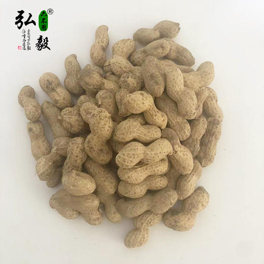 【弘毅六不用生态农场】六不用带壳花生 干花生 （生） 商品图0