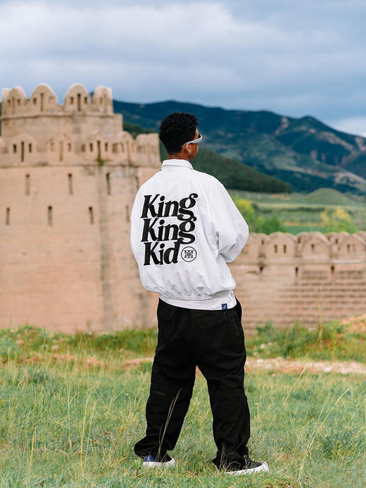 BK2024秋季KKK尼龙翻领教练夹克外套 商品图7