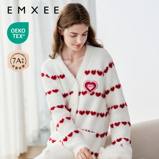【家居服专场】嫚熙秋冬小羊绒孕妇哺乳睡衣产妇加厚保暖半边绒月子服产后家居服 商品图6