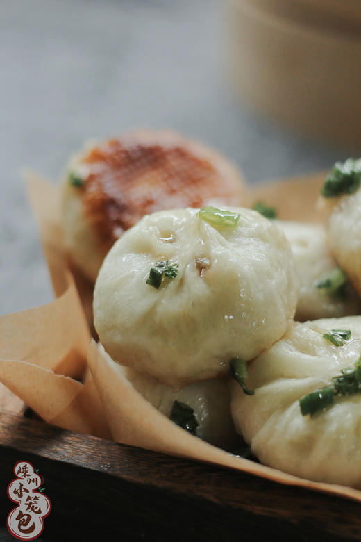 【嵊州小笼包】坚持只用当天新鲜猪后腿肉，老面发酵，拒绝泡打粉，纯手工包制而成。外皮暄软饱满，自带麦香，馅料葱香肉鲜，太绝了！【现货，72小时内发货】 商品图5