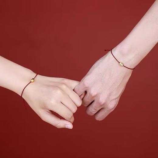 足金相思豆项链（赠银链） 商品图6