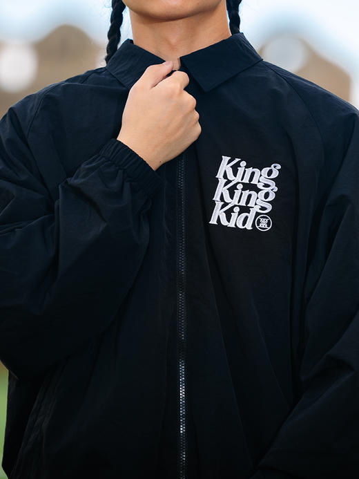 BK2024秋季KKK尼龙翻领教练夹克外套 商品图12