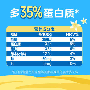 伊利安慕希希腊风味香草味酸牛奶205g*10盒 商品图4