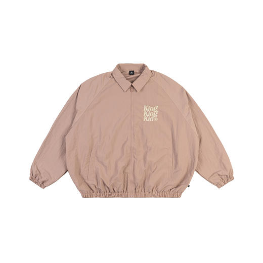 BK2024秋季KKK尼龙翻领教练夹克外套 粉色限定款 商品图0