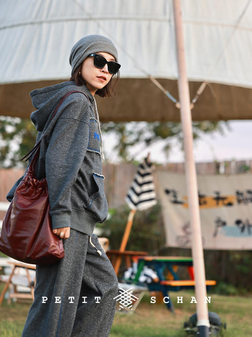 PETIT SCHAN小闪 BAG#012 The Shell of Time 时间的皮壳 意大利进口高级感植鞣小羊皮单肩斜挎包 商品图3