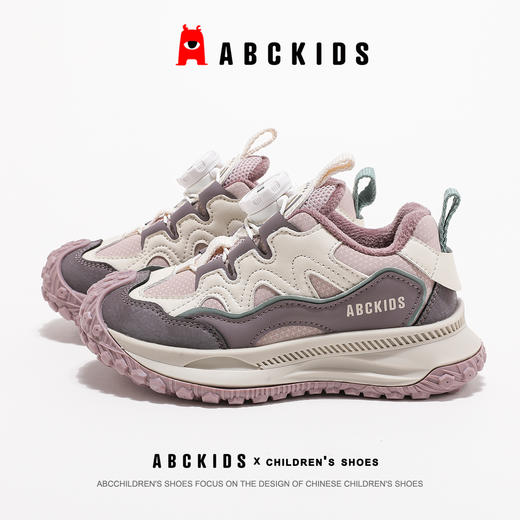 ABCkids童鞋女童二棉鞋加绒运动鞋冬季儿童老爹鞋青少年保暖棉鞋 商品图9